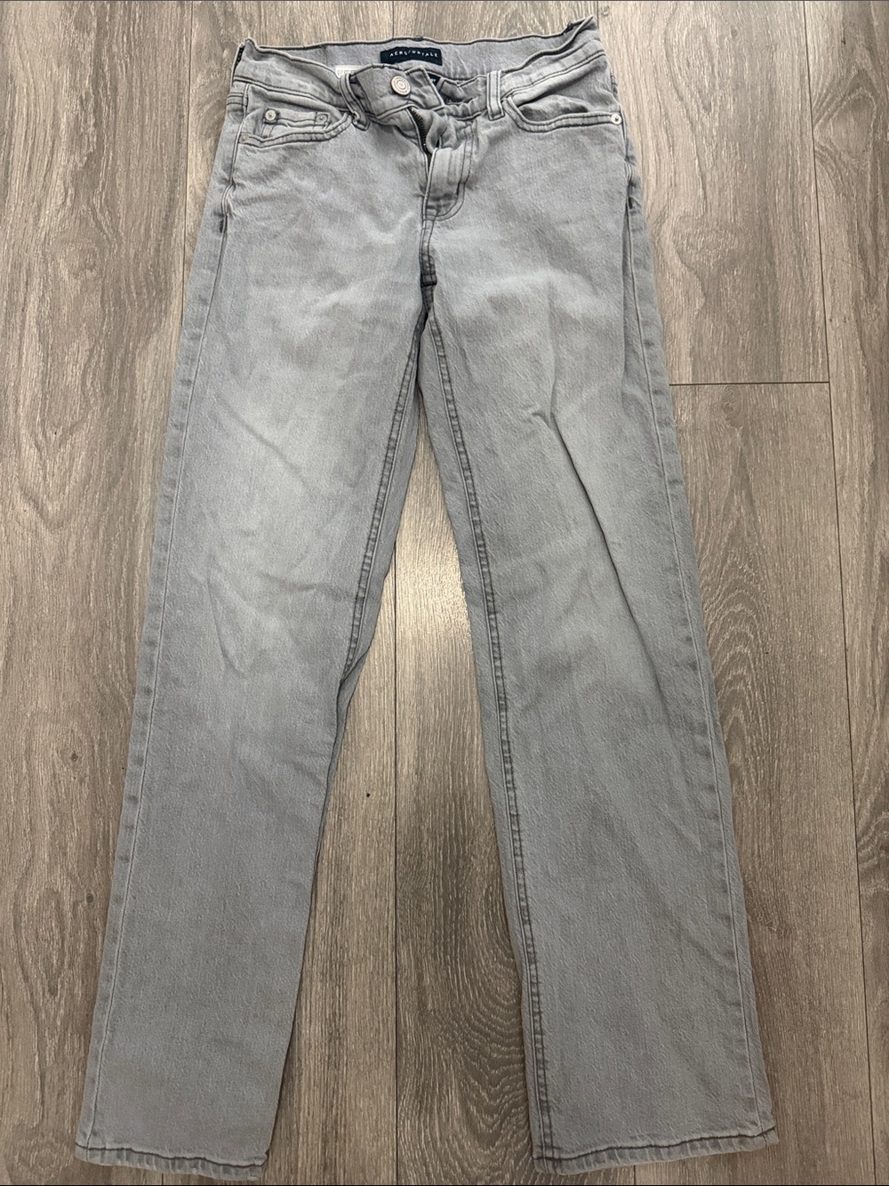 Light Gray Women’s Jeans - Slim Straight